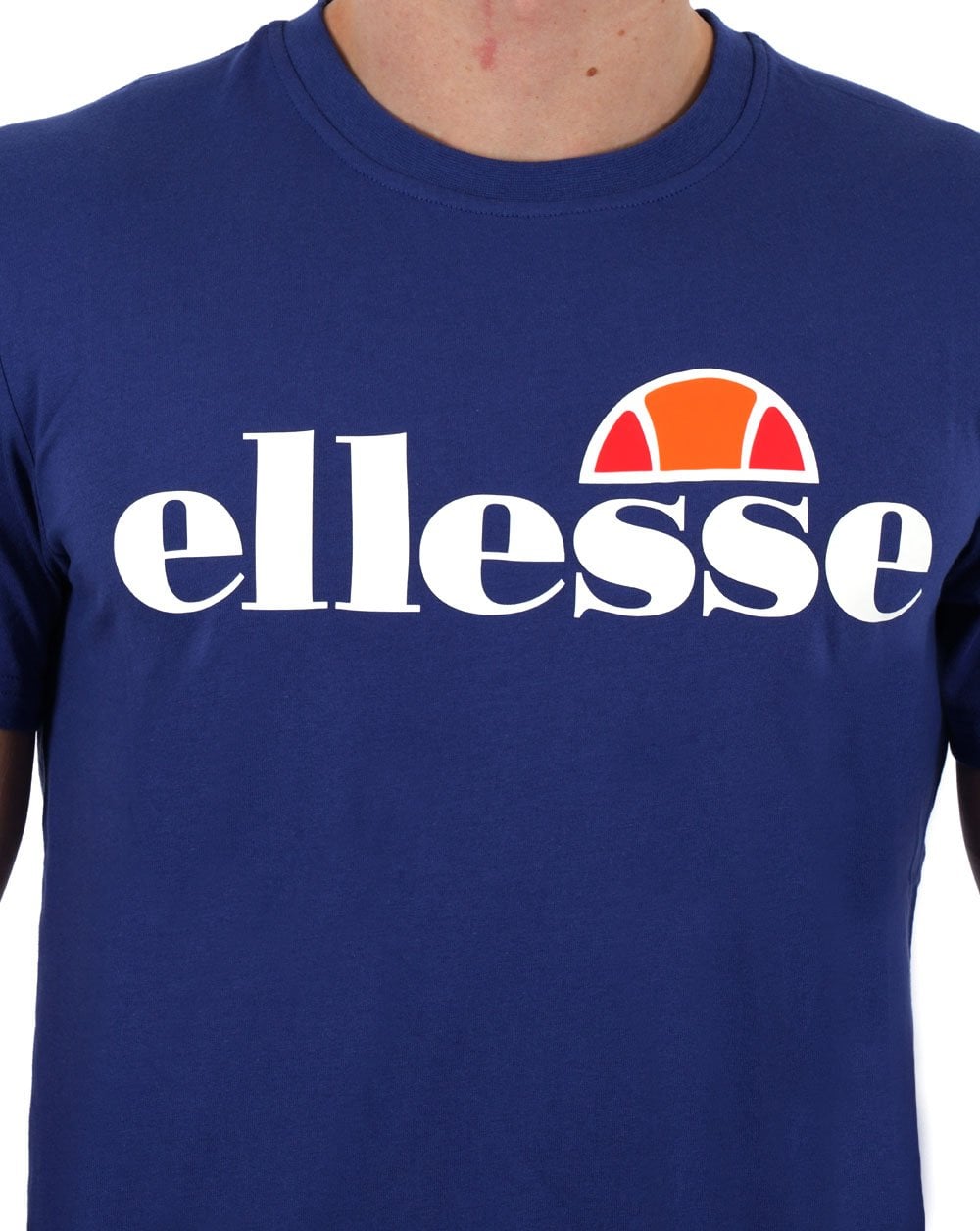 Ellesse Logo T Shirt New Navy
