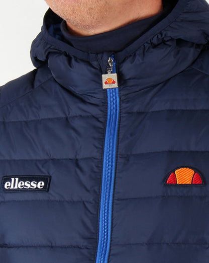 Ellesse – Lombardy 2 – Pufferjacke in Marineblau