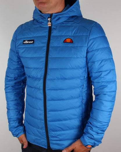 Ellesse – Lombardy Bubble-Jacke, frisches Blau