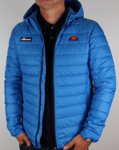 Ellesse – Lombardy Bubble-Jacke, frisches Blau