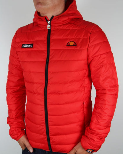 Ellesse Lombardy Bubble Jacke Rot