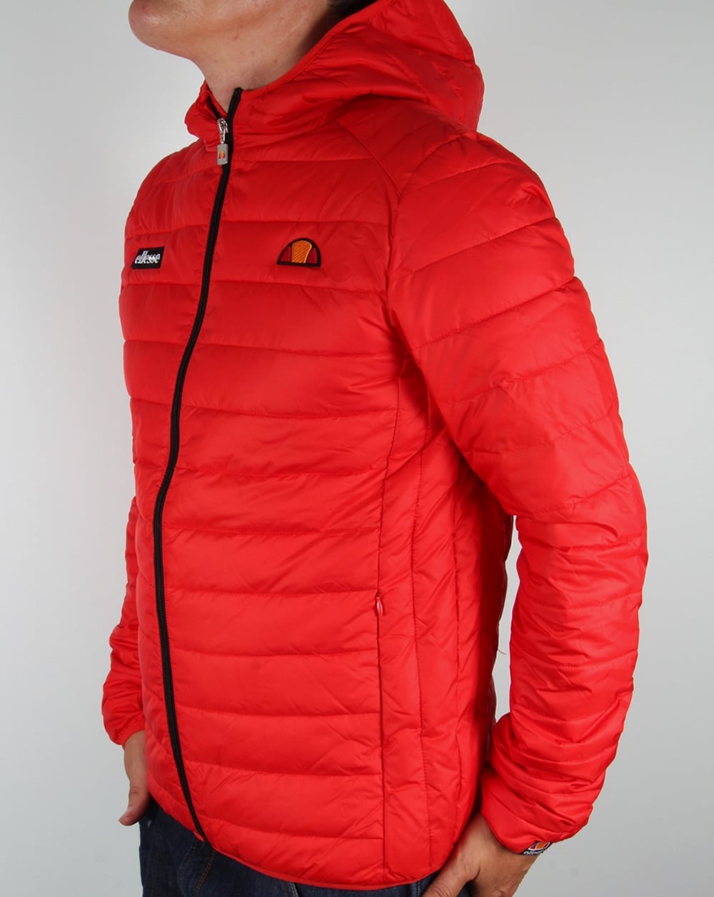 Ellesse Lombardy Bubble Jacke Rot