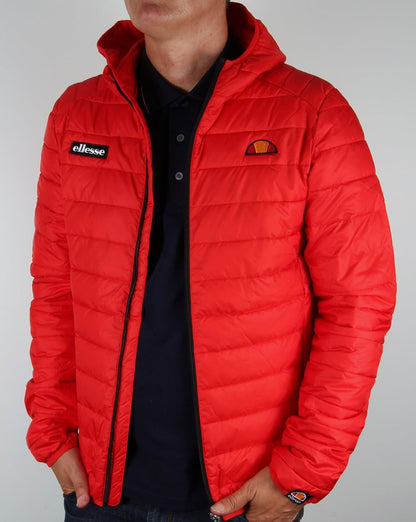 Ellesse Lombardy Bubble Jacke Rot