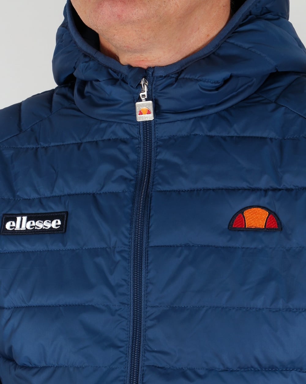 Ellesse – Lombardy – Wattierte Jacke in Dunkelkönigsblau