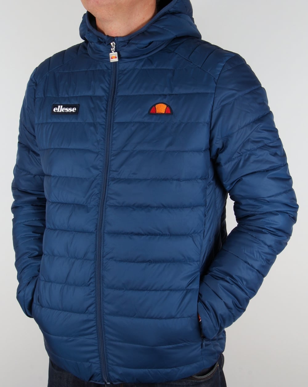 Ellesse – Lombardy – Wattierte Jacke in Dunkelkönigsblau
