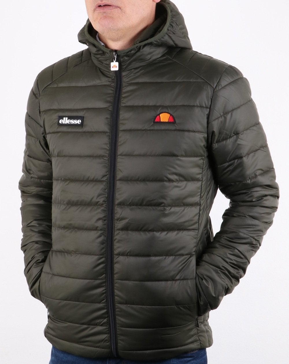 Ellesse Lombardy Wattierte Jacke Khakigrün