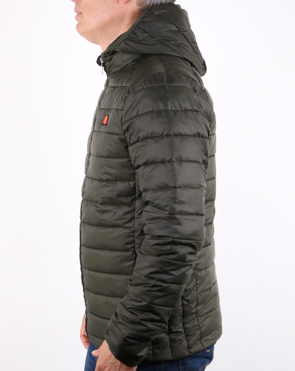 Ellesse Lombardy Padded Jacket Khaki Green