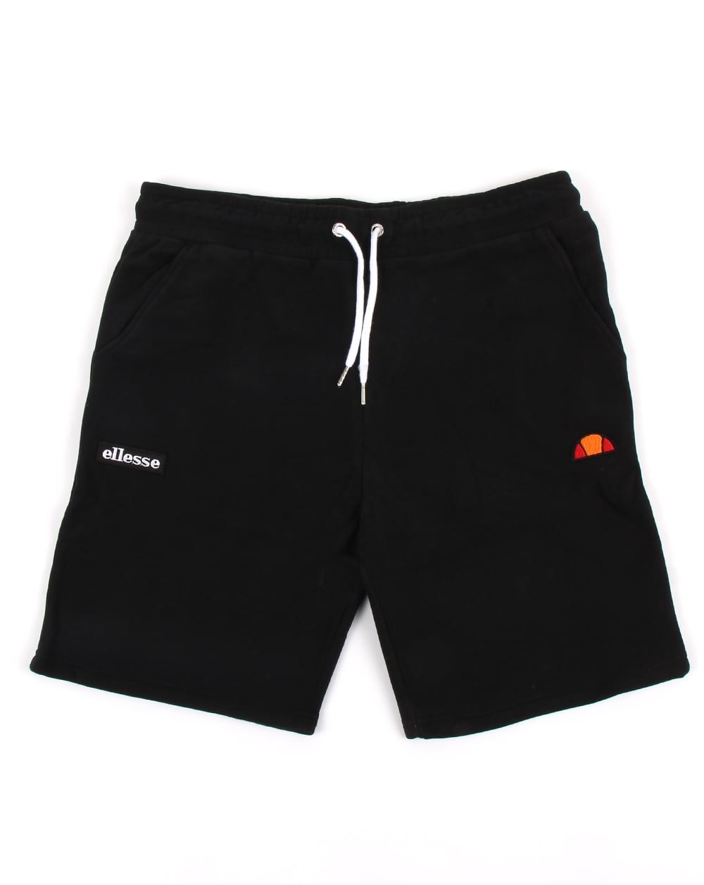 Ellesse – Lounge-Shorts in Schwarz
