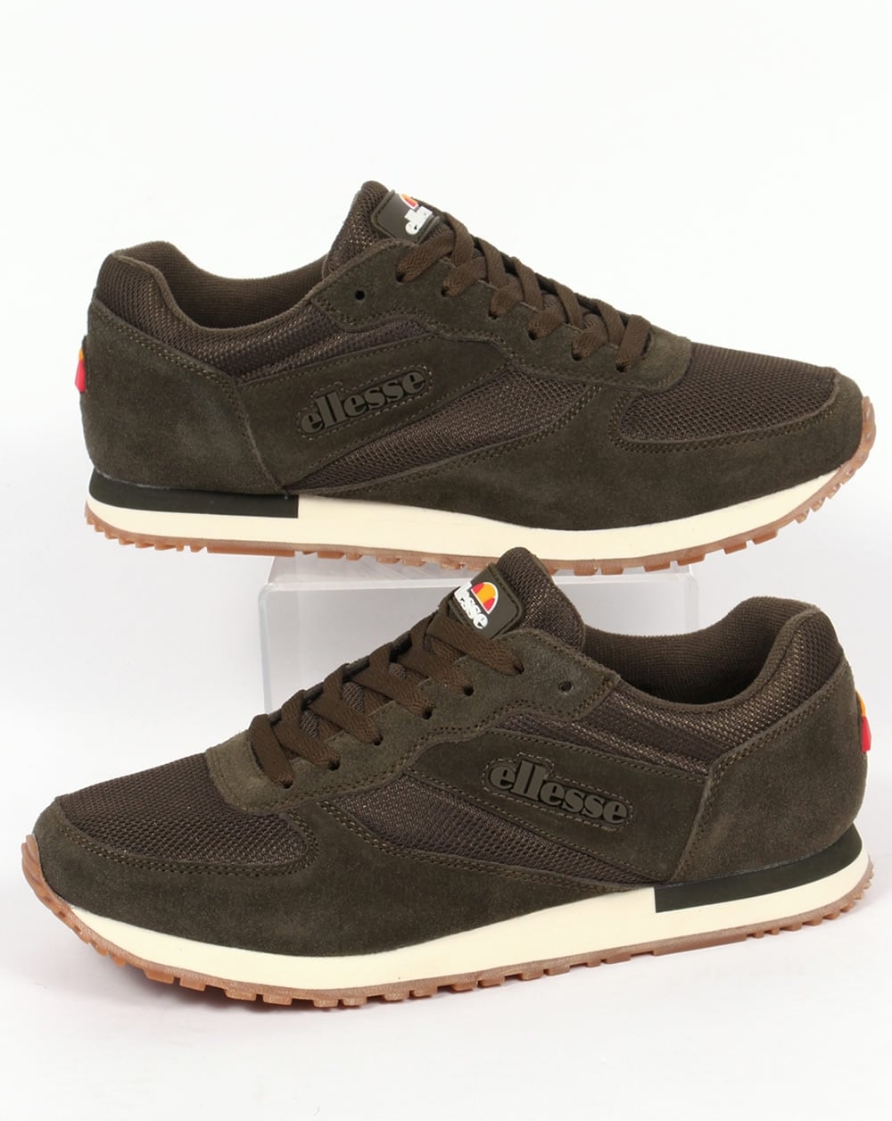 Ellesse LS110 Trainers Khaki/Gum