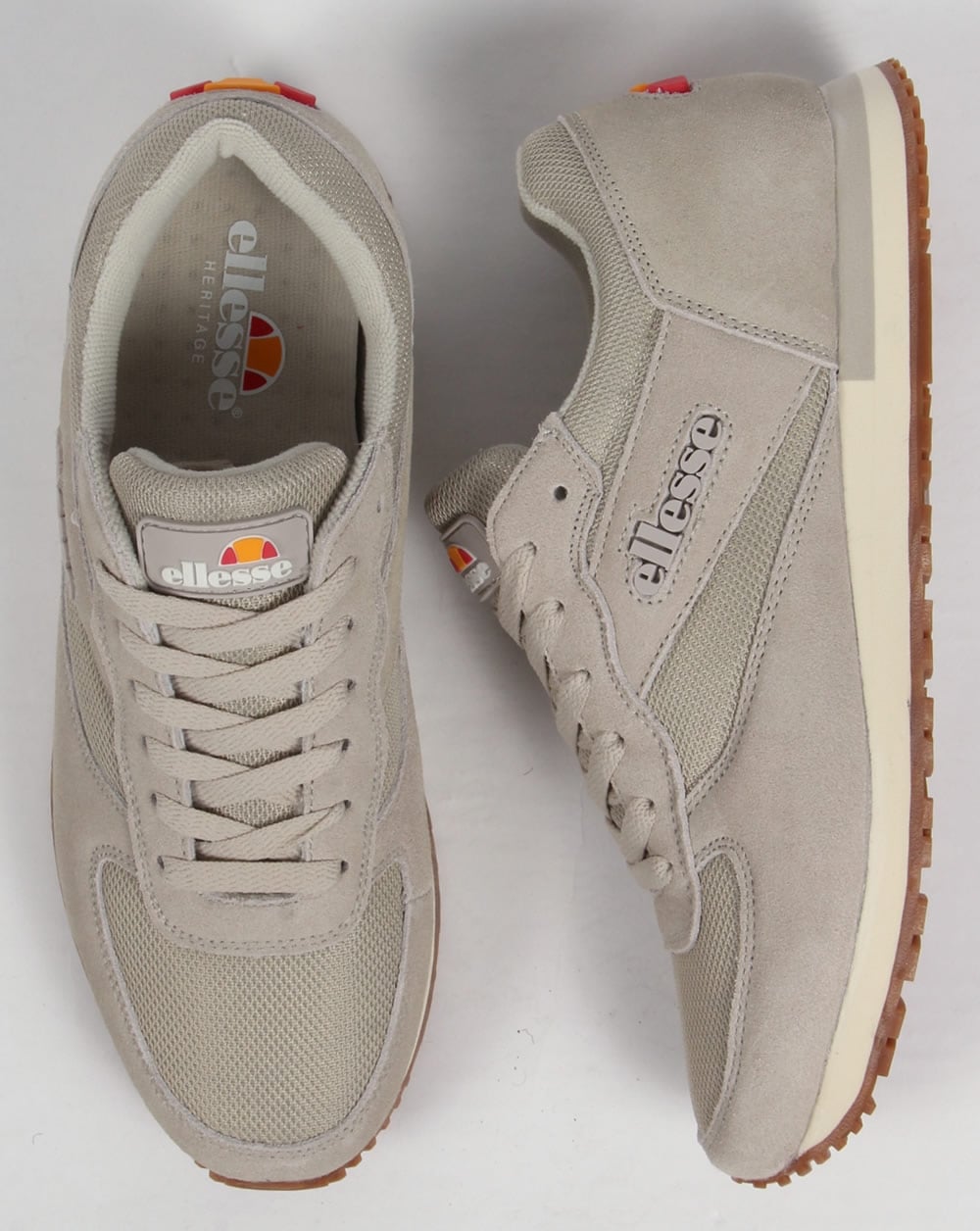 Ellesse LS110 Trainers Oatmeal/Gum
