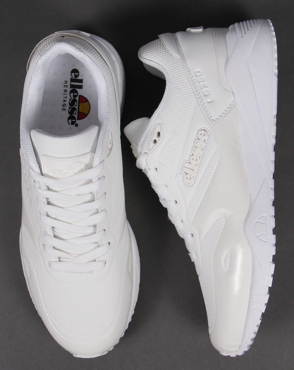 Ellesse – LS360 – Sneaker in Dreifachweiß