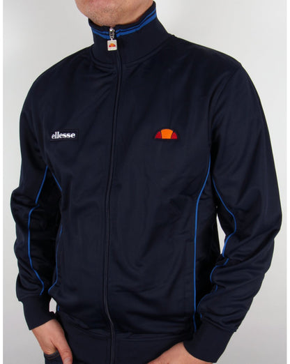 Ellesse – Malpensa – Trainingsjacke in Marineblau