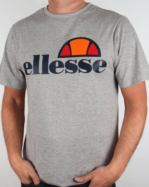 Ellesse Manarola Logo T-shirt Grey Marl
