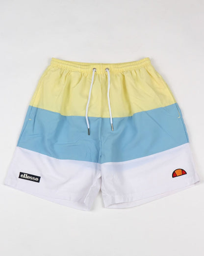 Ellesse Massaccio Shorts Himmelblau/Gelb/Weiß