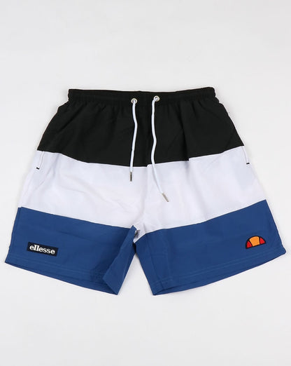 Ellesse Massaccio Badeshorts Schwarz/Weiß/Royal