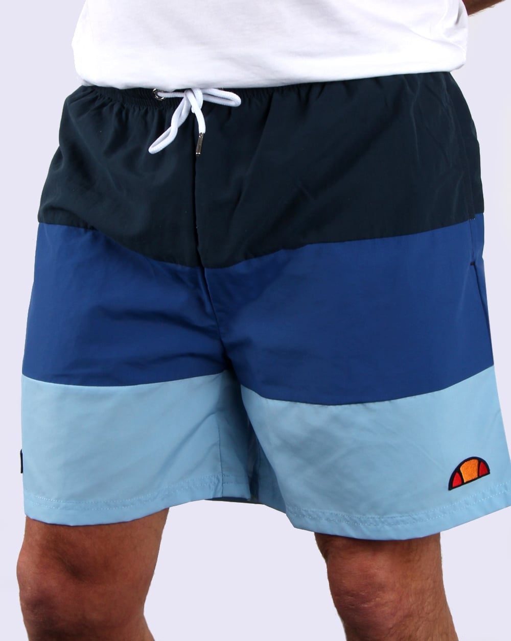 Ellesse Massaccio Swim Shorts Navy/Royal/Sky