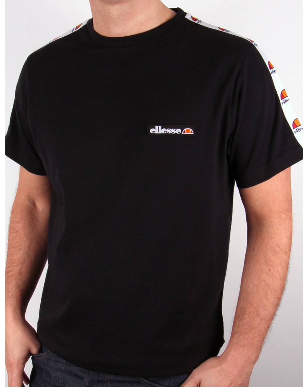 Ellesse Merlo Taping T-shirt Black