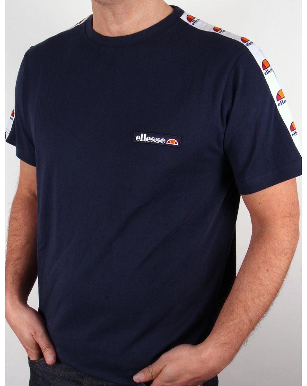 Ellesse – Merlo Taping T-Shirt Marineblau