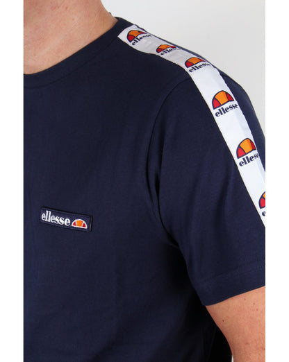 Ellesse – Merlo Taping T-Shirt Marineblau