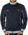 Ellesse Milan Track Top Navy/White