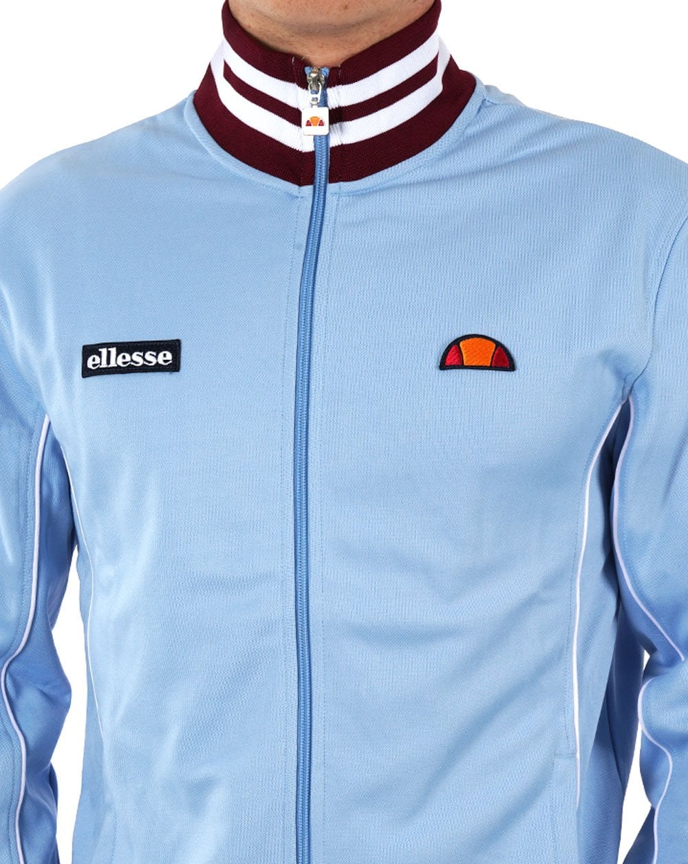 Ellesse – Milan – Trainingsjacke in Himmelblau