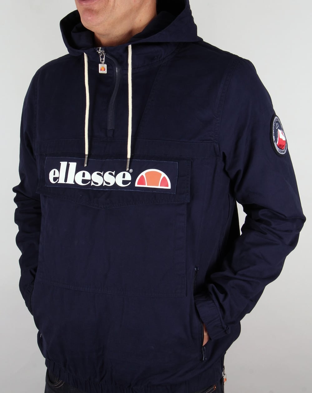 Ellesse Mont Canvas Jacke Marineblau