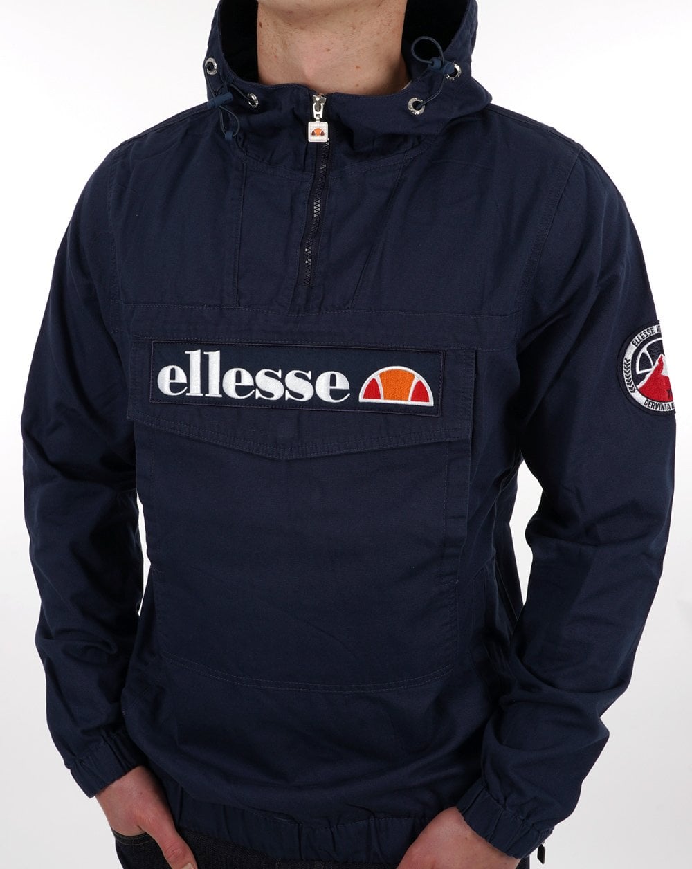 Ellesse Mont OH Canvas Jacket Navy