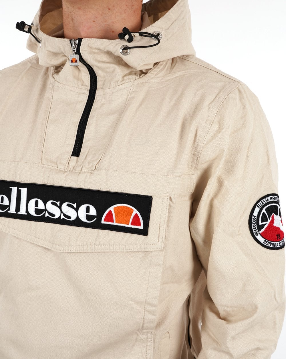 Ellesse Mont OH Canvas Jacket Off White
