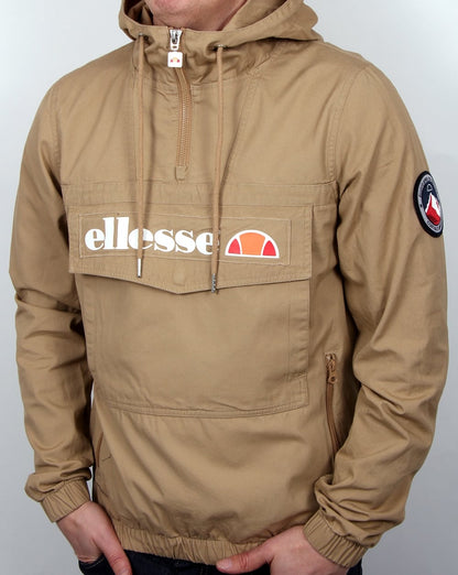 Ellesse Mont Quarter Zip Jacke Tannin