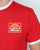 Ellesse Montefello Ringer T Shirt Red