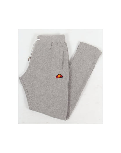 Ellesse – Morrone – Fleece-Trainingshose in Graumeliert