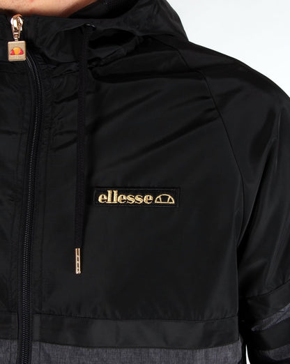 Ellesse Nazzaro Jacke Schwarz/Grau