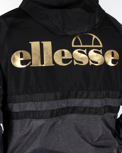 Ellesse Nazzaro Jacke Schwarz/Grau