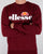 Ellesse New Logo Sweatshirt Burgundy
