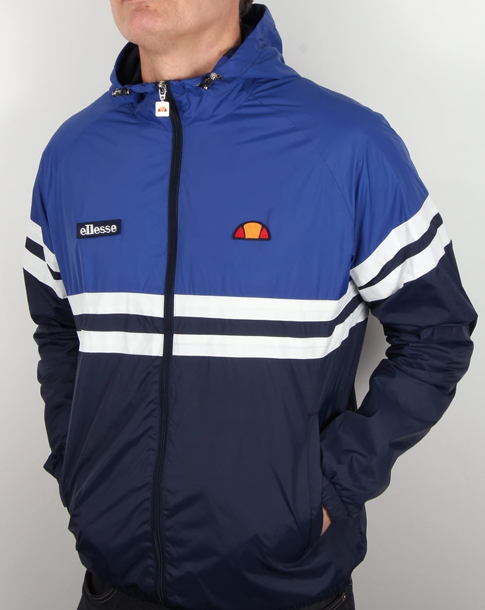 Ellesse Old Skool 83 Jacke Marine/Royal