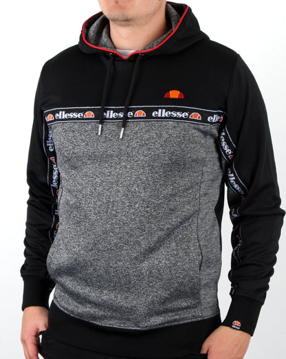 Ellesse – Ottey Oh Hoody – Schwarz/Anthrazitmeliert