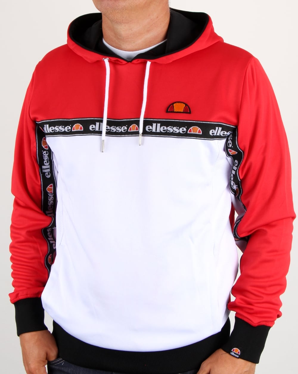 Ellesse Ottey Oh Hoody True Red/Weiß