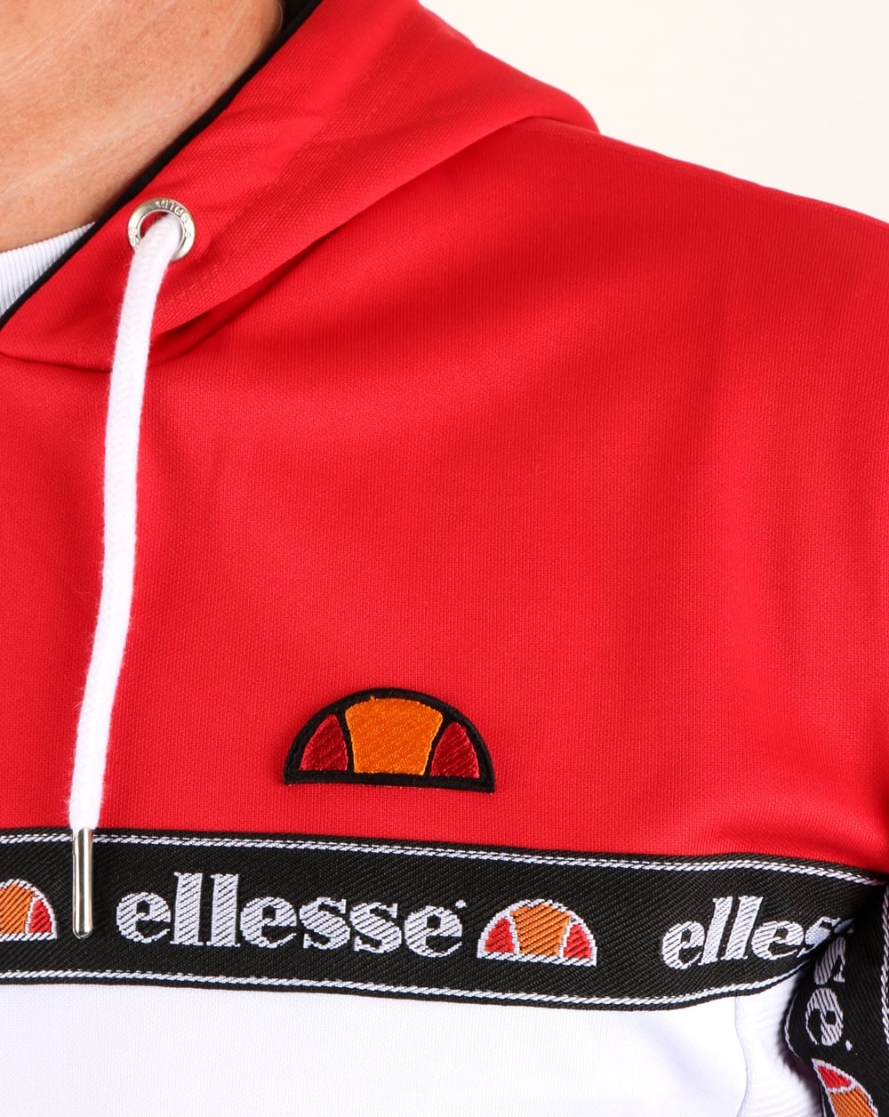 Ellesse Ottey Oh Hoody True Red/Weiß