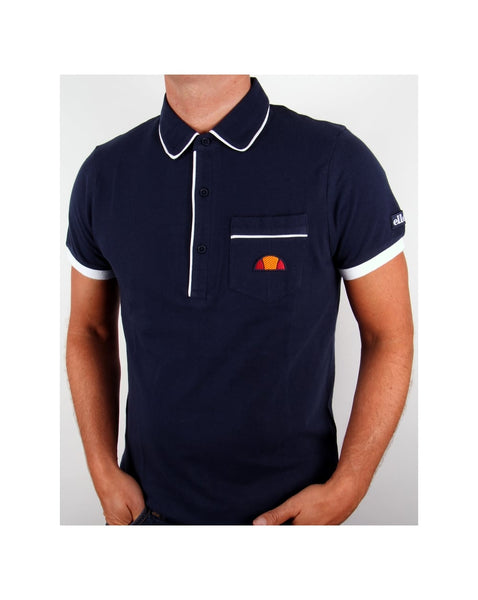 Ellesse Parma Polo Shirt Navy