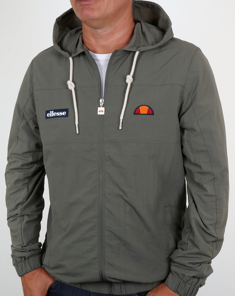Ellesse – Patelio-Jacke in Dusty Olive