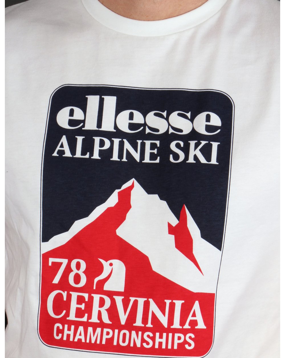 Ellesse Penguin Alpine T-Shirt Weiß