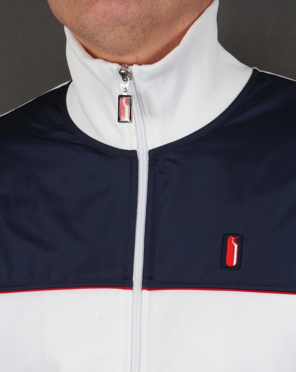 Ellesse – Penguin – Andalo – Trainingsjacke in Weiß