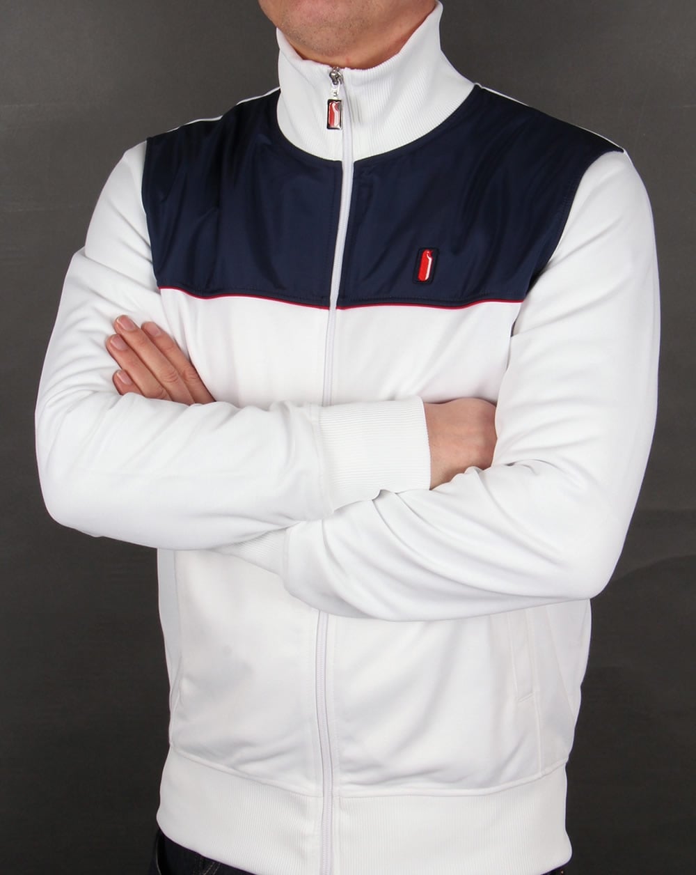 Ellesse Penguin Andalo Track Top White