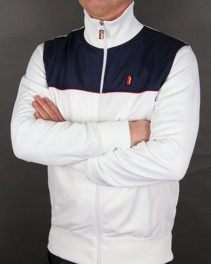 Ellesse – Penguin – Andalo – Trainingsjacke in Weiß