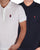 Ellesse Penguin Avalanche Polo Shirt Double Pack White/Navy