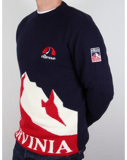 Ellesse Penguin Cervinia Pullover Marineblau