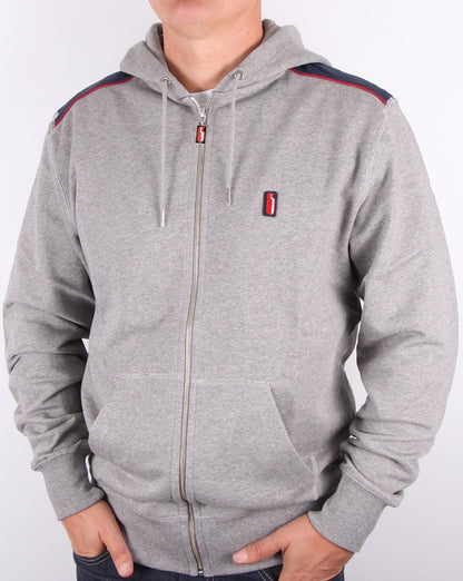 Ellesse – Penguin – Kapuzenpullover in Anthrazitmeliert