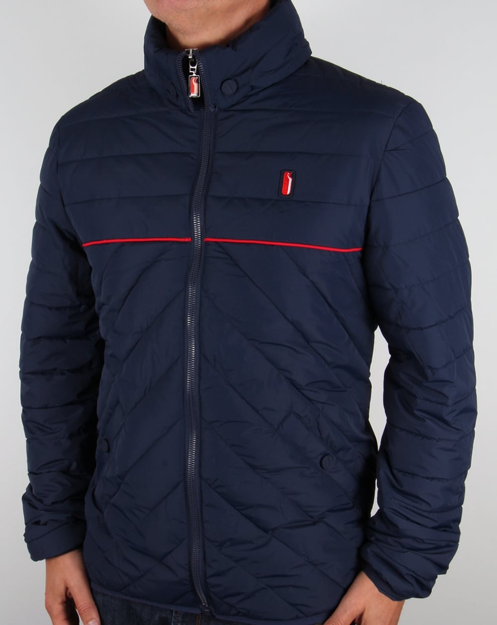 Ellesse – Penguin – Wattierte Jacke in Marineblau