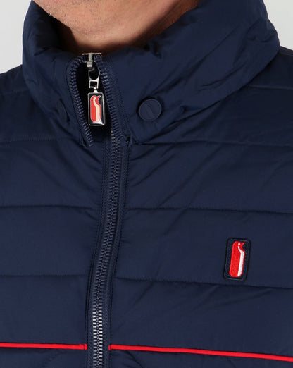 Ellesse – Penguin – Wattierte Jacke in Marineblau