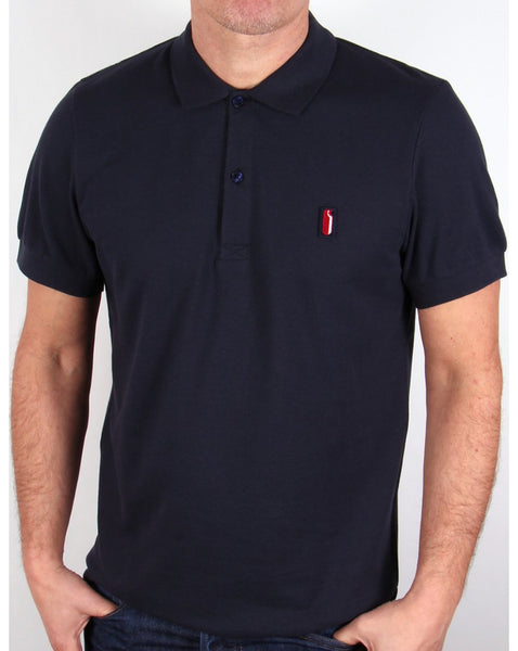 Ellesse Penguin Polo Shirt Navy Blue